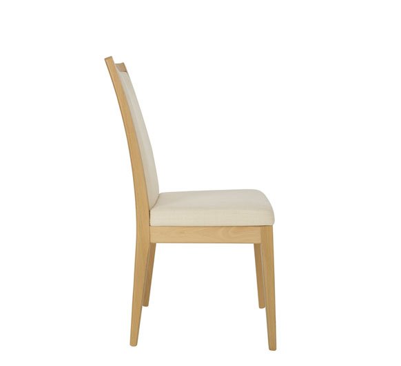 Romana--2644--PaddedBackDiningChair--CutoutSide--Oak--CM--C654