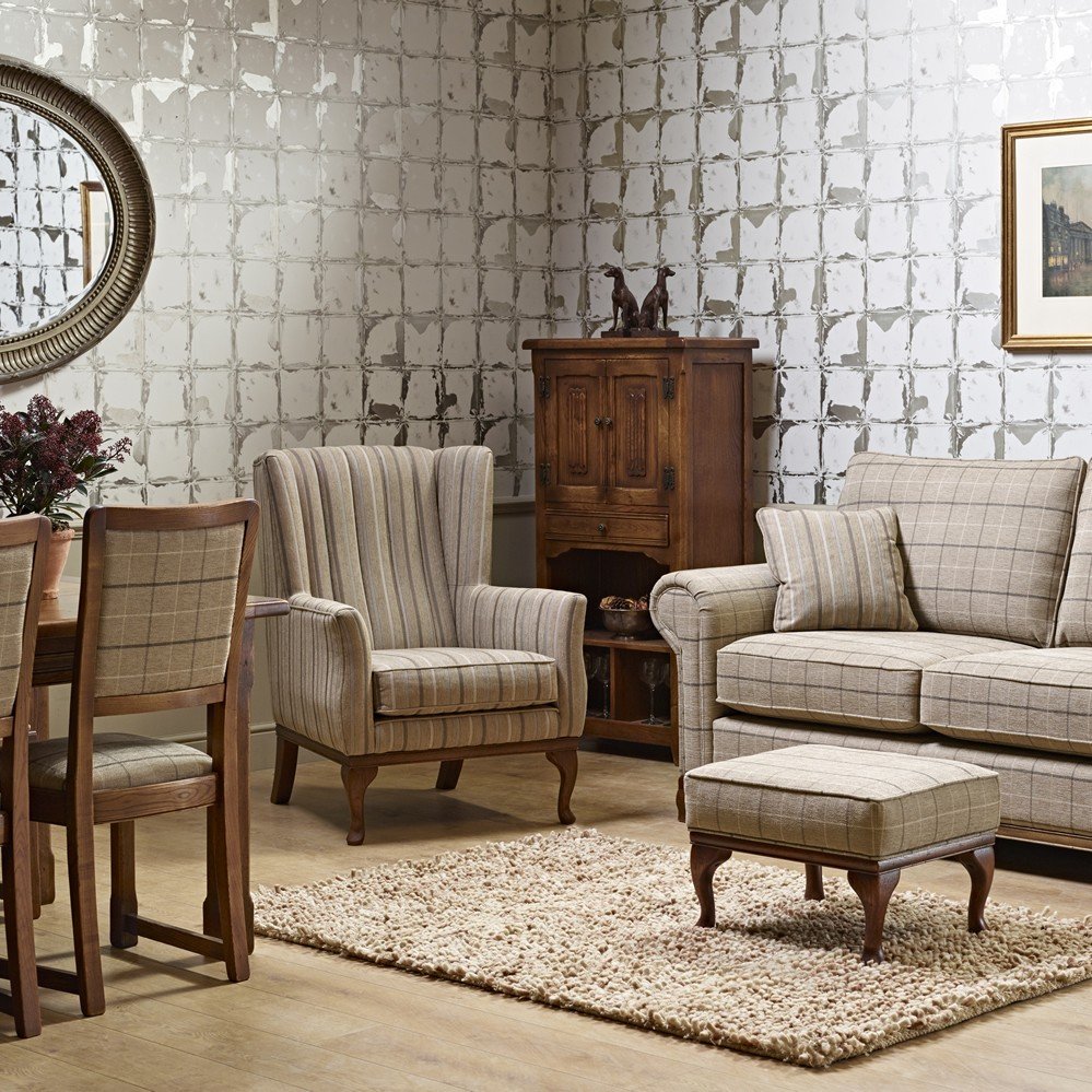 blakeney_armchair_lavenham_medium_sofa_in_wentworth_check_living_dining_shot