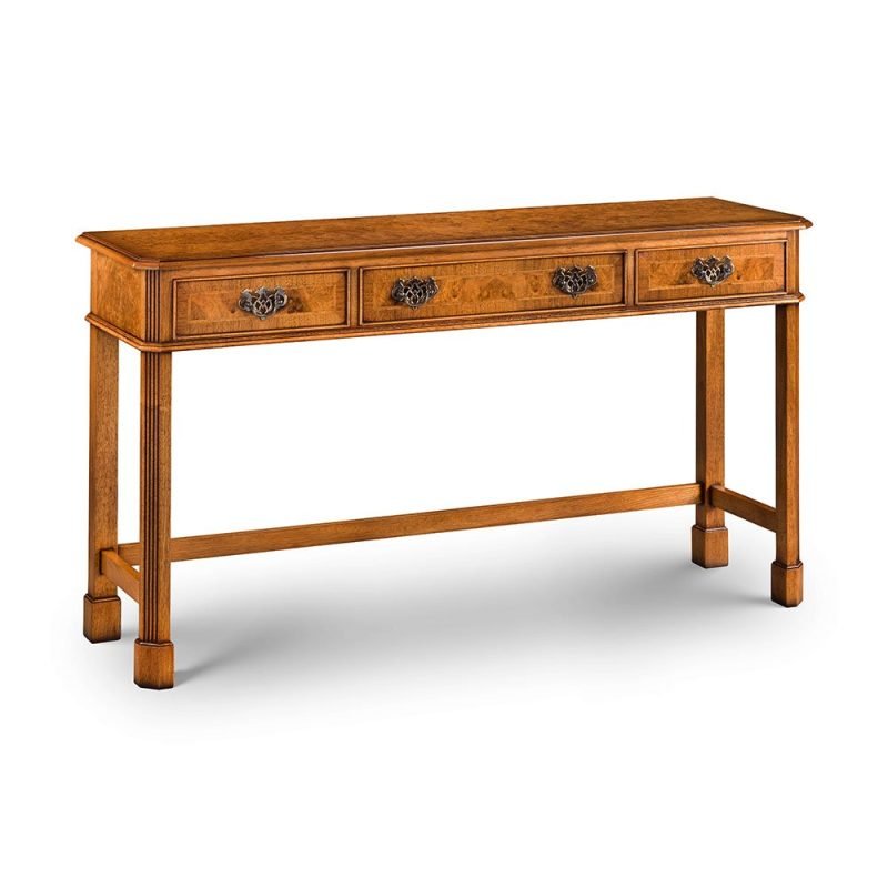 CANTED 3 DRAWER CONSOLE & SHELF