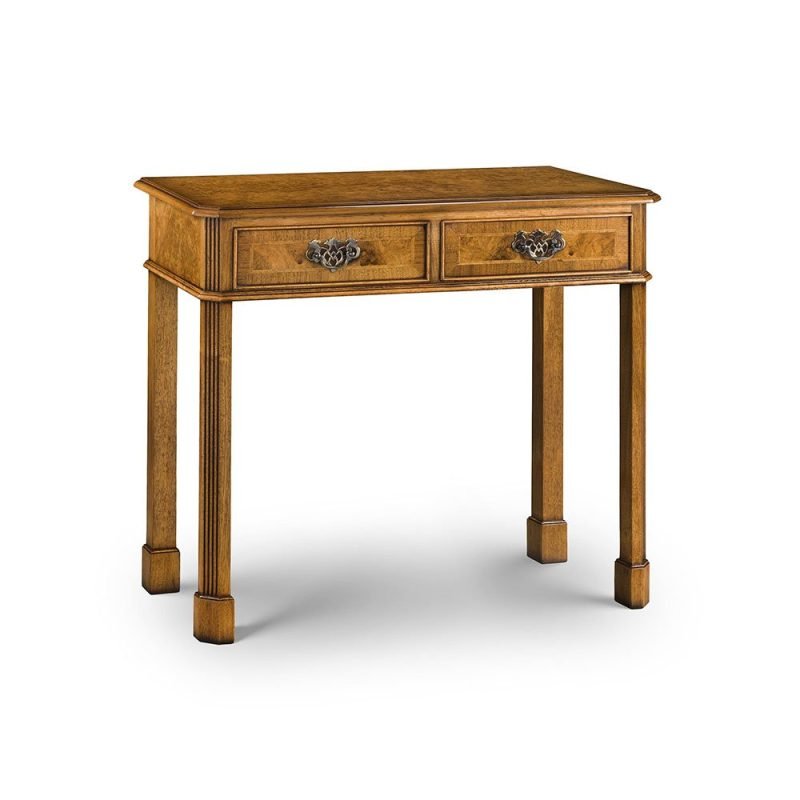 CANTED 2 DRAWER CONSOLE TABLE