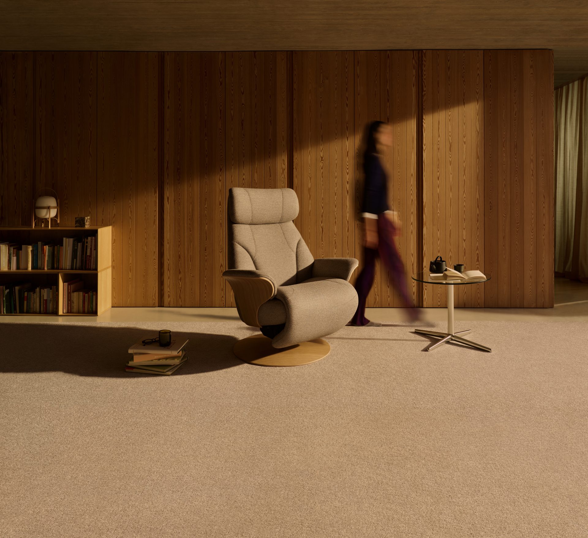 Stressless Adam Disc_Clover Funghi_Natural Oak_KV_01