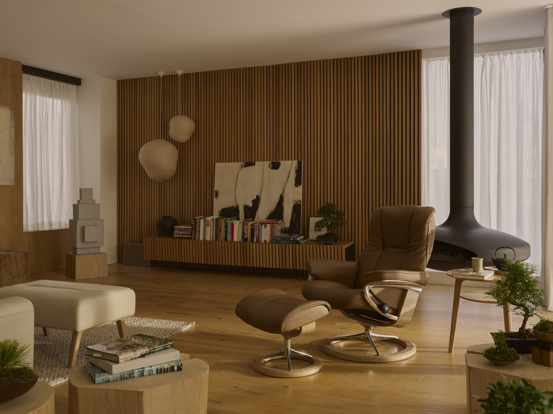 Stressless Mayfair Signature_Velaro Dark Caramel_Polished-Oak_22