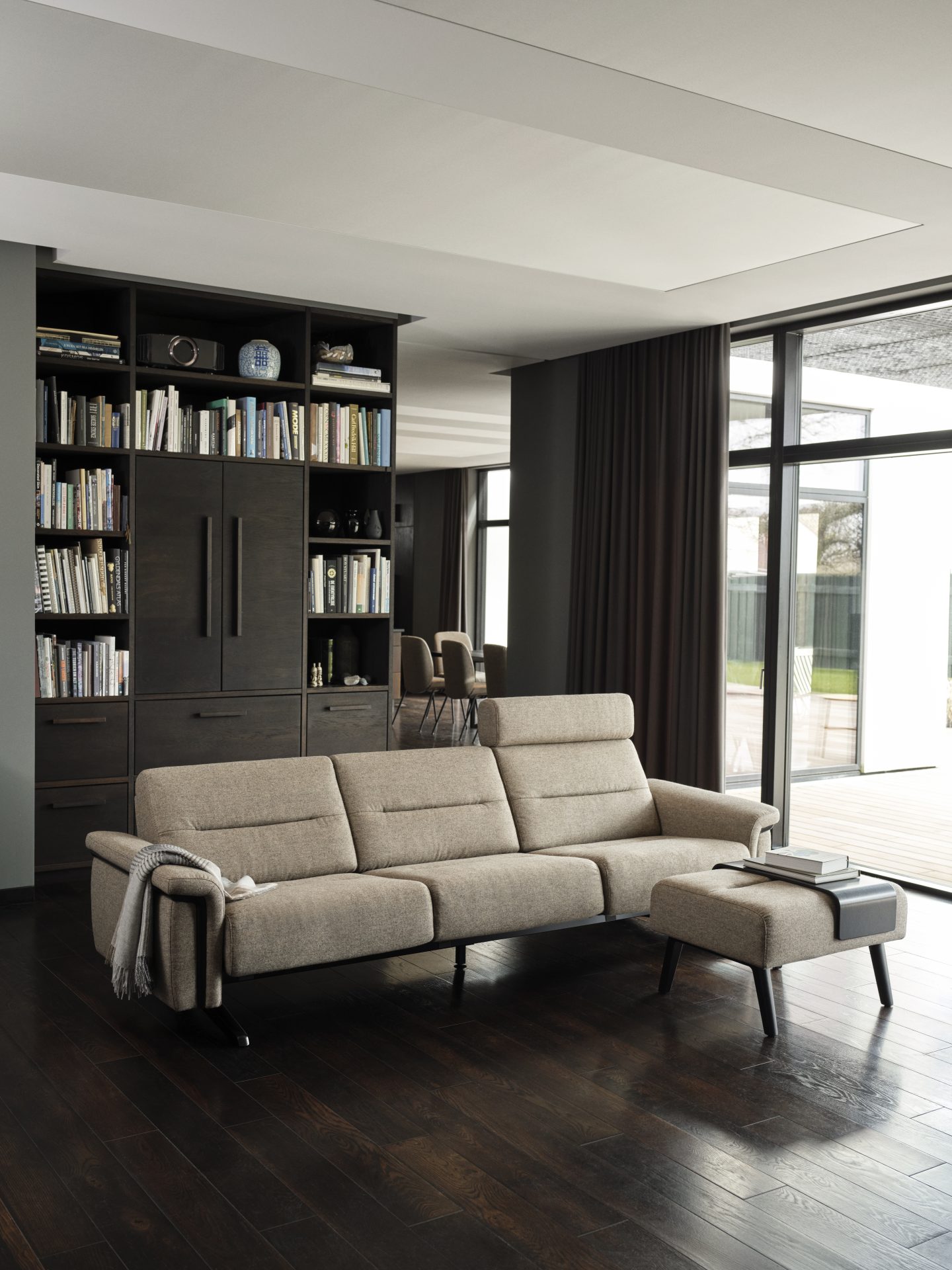 Stressless Stella 3s Clover Funghi black