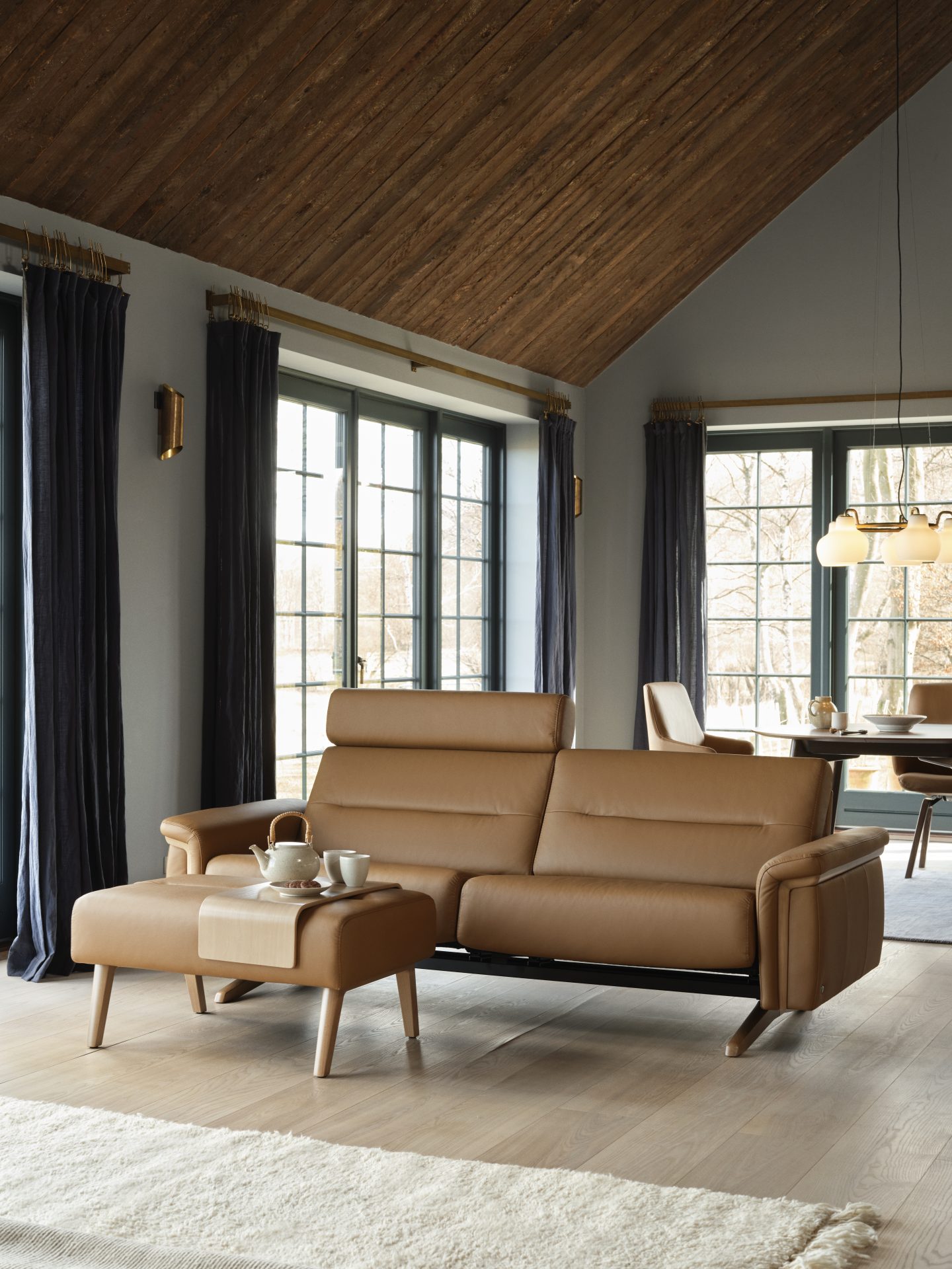 Stressless Stella Wood 2s Pal New Cognac Oak (1)