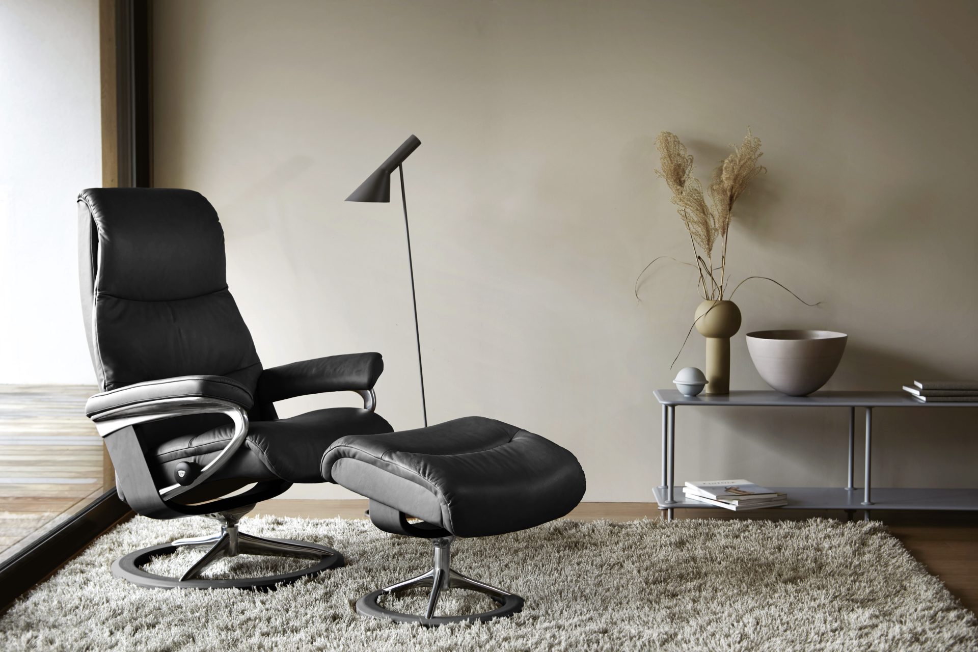 Stressless View_Signature_Pal_Black_black