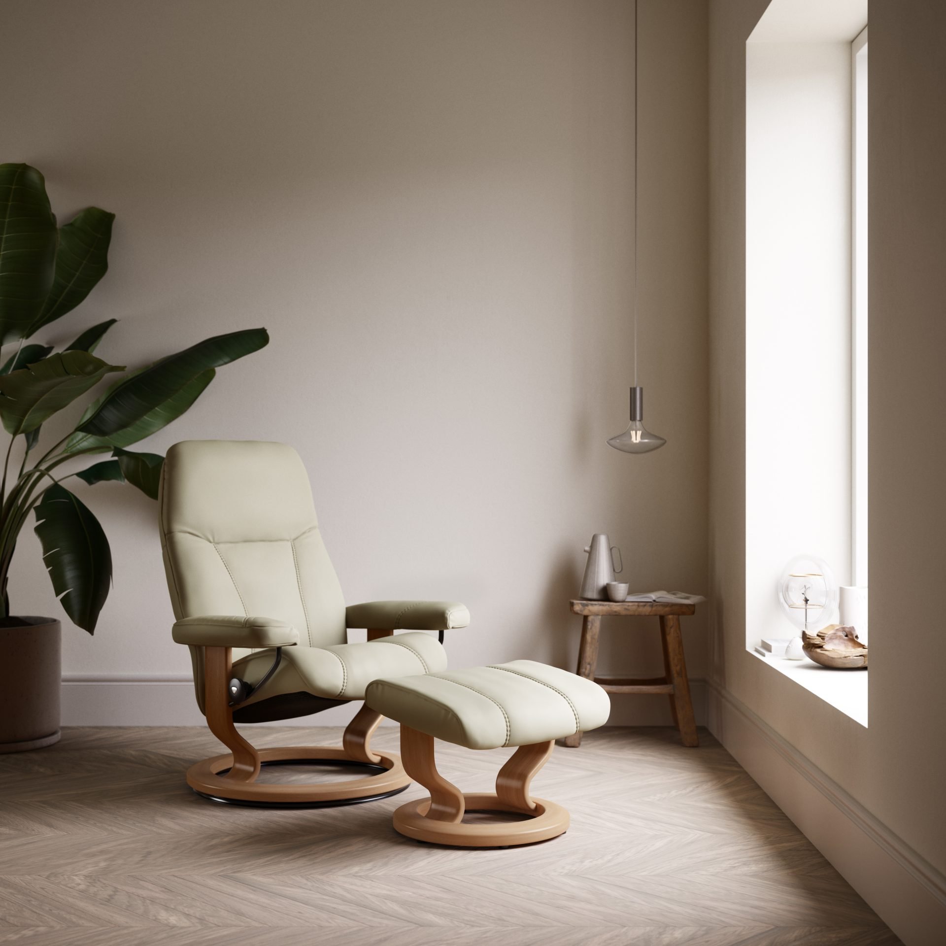 Stressless_Consul-Class_Bat-Cream_Oak