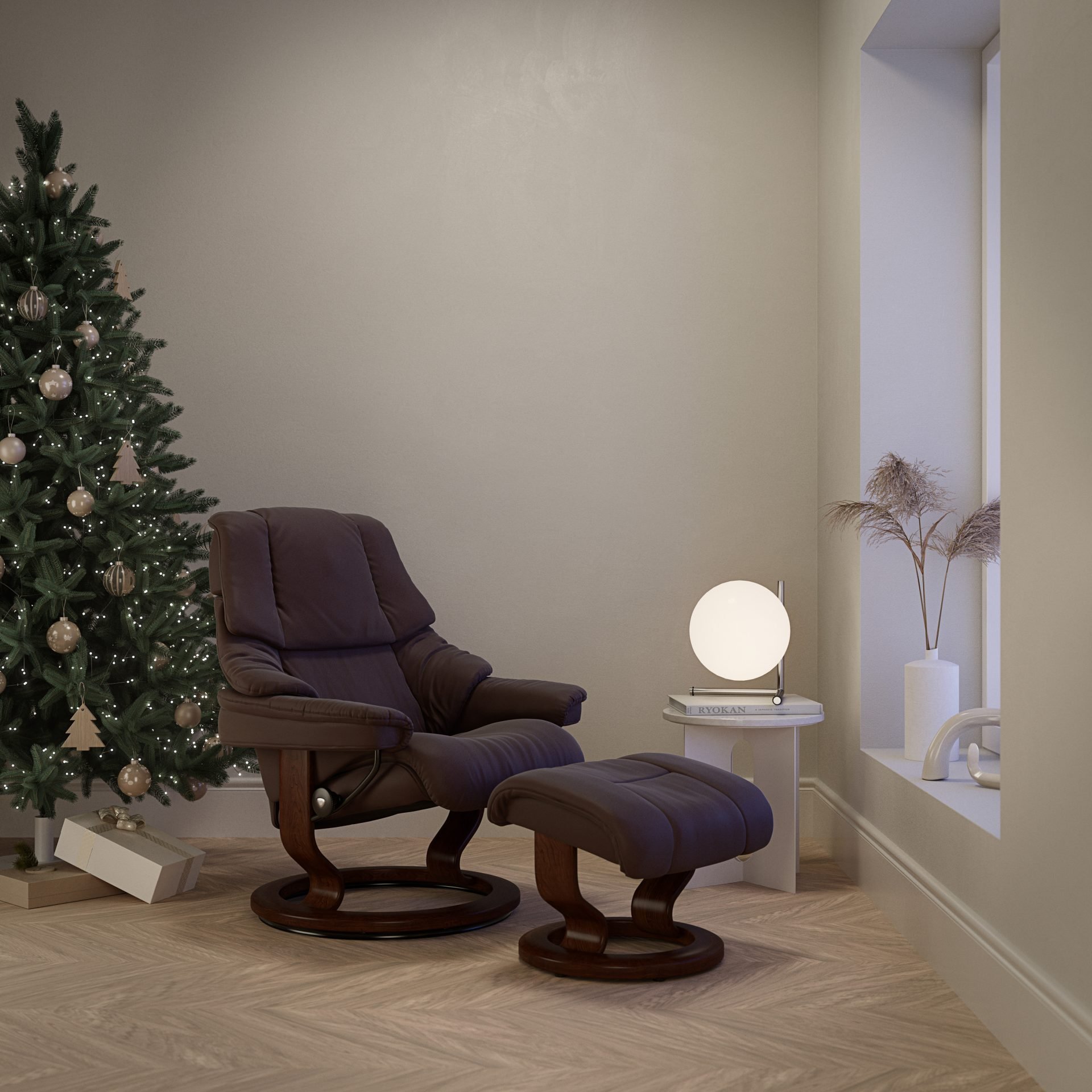 Stressless_Reno-Class_Pal-Chocolate_Brown_xmas