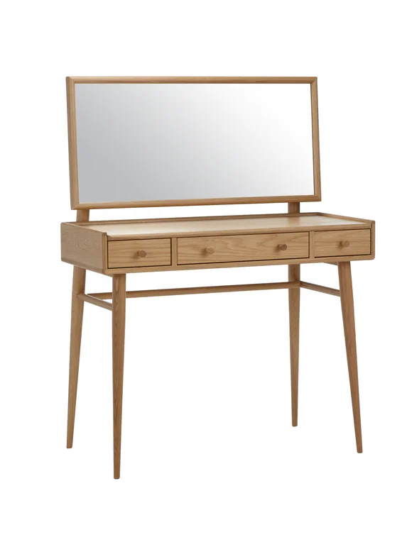 Winslow--4176--dressing-table--cutoutAngle-1--Oak--DM Winslow 4176 dressing table